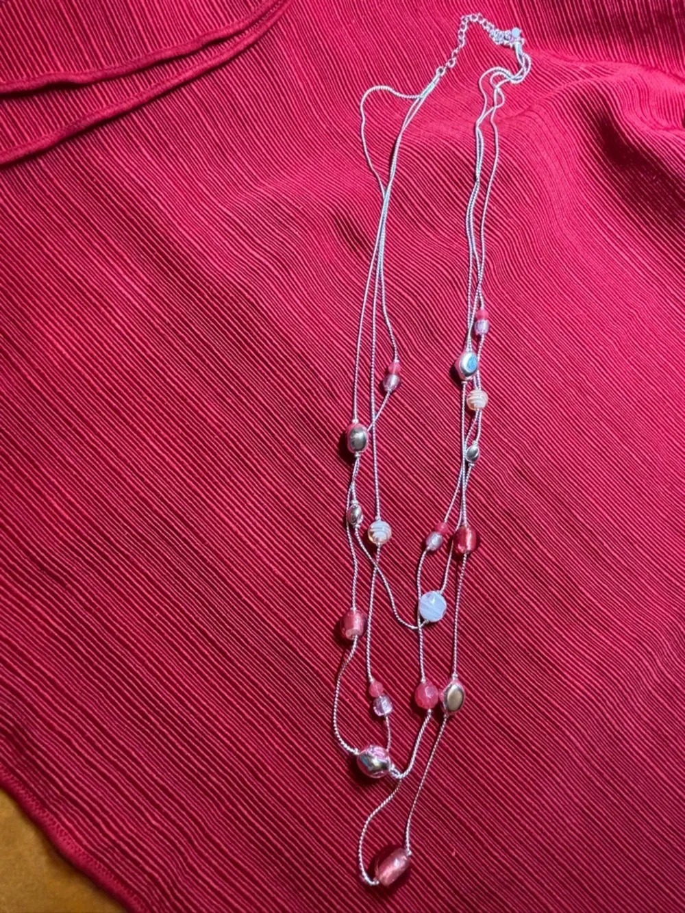 Avon-3 necklaces-2 rings-3 prs earrings; child’s earring-necklace set by Jacmel. - Picture 4 of 13